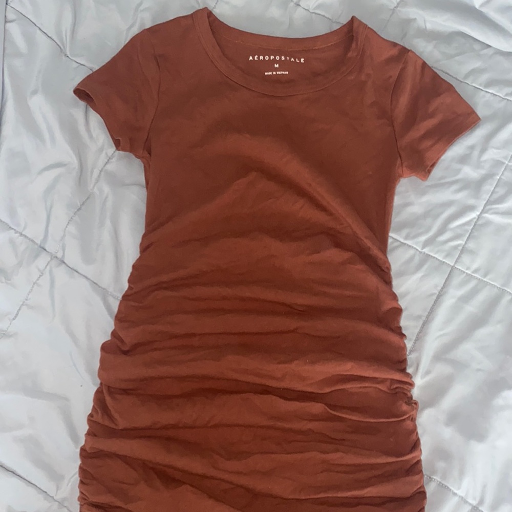 Rusty brown dress